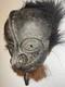 Lg RarePapua New Guinea Sepik River Mask Wood Feather Fiber 20 Ceremonial