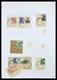 Lot 34384 Stamp collection Papua New Guinea cancels 1952-1980