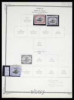 Lot 38327 Stamp collection Papua & New Guinea 1901-2010 on albumpages