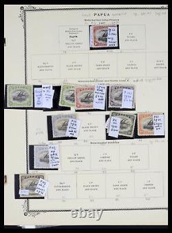 Lot 38327 Stamp collection Papua & New Guinea 1901-2010 on albumpages