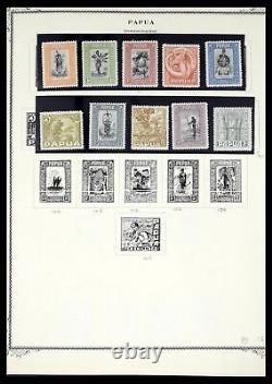 Lot 38327 Stamp collection Papua & New Guinea 1901-2010 on albumpages