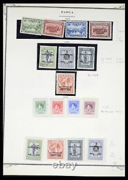 Lot 38327 Stamp collection Papua & New Guinea 1901-2010 on albumpages