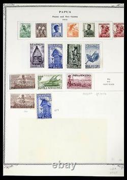 Lot 38327 Stamp collection Papua & New Guinea 1901-2010 on albumpages