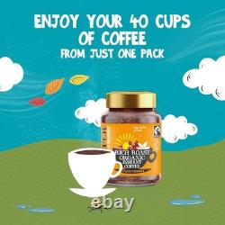 Luxurious Organic Instant Coffee 6 Jars of 100g Papua New Guinea Excellence