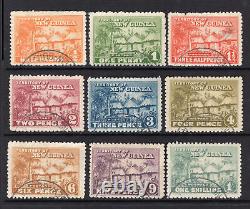 M16444 New Guinea 1925-26 SG125/32 1925 Definitives to 1/