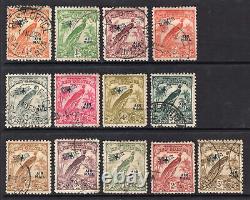 M16447 New Guinea 1932-34 SG190/201 1932 Airs to 5/- ex SG 193a