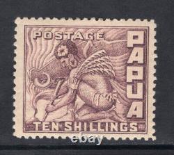 M18286 Papua 1932 SG144 10/- violet