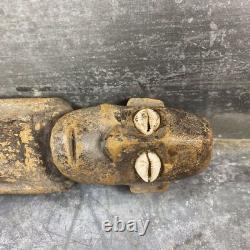 Masculine Ancestor Statue In Wood, Papua New Guinea, 19th-20th Century