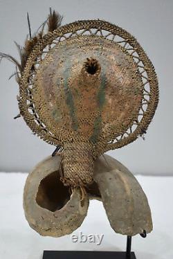 Mask Papua New Guinea Mask Talipun Shell Currency Mask