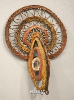 Mask Papua New Guinea Woven Fiber Yam Mask