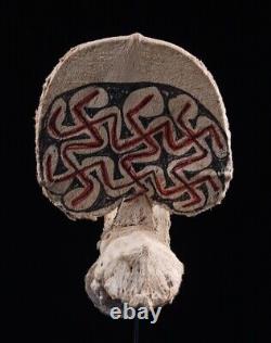 Masque Baining miniature, miniature Baining mask, oceanic art, papua new guinea