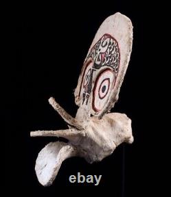 Masque Baining miniature, miniature Baining mask, oceanic art, papua new guinea