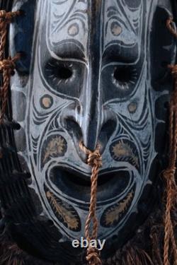 Masque Heaume, Iatmul Heaume mask, oceanic art, Tribal, Papua New Guinea, 103 cm