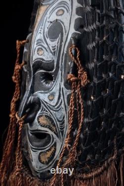 Masque Heaume, Iatmul Heaume mask, oceanic art, Tribal, Papua New Guinea, 103 cm