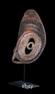 Masque à igname, yam mask, oceanic art, tribal art, Papua New Guinea, 32 x 21 cm