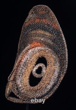 Masque à igname, yam mask, oceanic art, tribal art, Papua New Guinea, 32 x 21 cm Masque à igname, yam mask, oceanic art, tribal art, Papua New Guinea, 32 x 21 cm