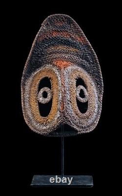 Masque à igname, yam mask, oceanic art, tribal art, Papua New Guinea, 32 x 21 cm