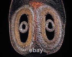 Masque à igname, yam mask, oceanic art, tribal art, Papua New Guinea, 32 x 21 cm