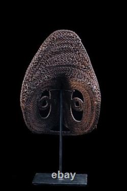 Masque à igname, yam mask, oceanic art, tribal art, Papua New Guinea, 32 x 21 cm