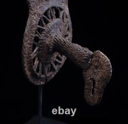 Masque à igname, yam mask, oceanic art, tribal art, Papua New Guinea, 52 x 15 cm