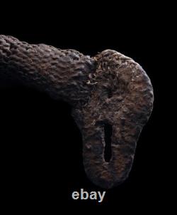 Masque à igname, yam mask, oceanic art, tribal art, Papua New Guinea, 52 x 15 cm