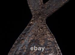 Masque à igname, yam mask, oceanic art, tribal art, Papua New Guinea, 52 x 15 cm