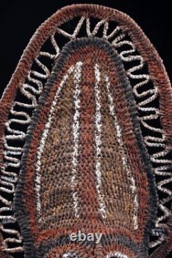 Masque à igname, yam mask, oceanic art, tribal art, Papua New Guinea, 53 x 27 cm