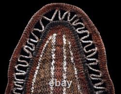 Masque à igname, yam mask, oceanic art, tribal art, Papua New Guinea, 53 x 27 cm