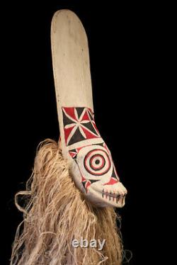 Masque baining, baining mask, oceanic art, papua new guinea, océanie