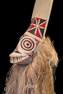 Masque baining, baining mask, oceanic art, papua new guinea, océanie