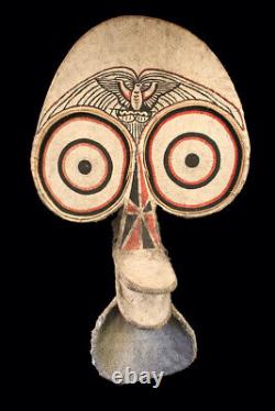 Masque baining, big baining mask, oceanic art, papua new guinea