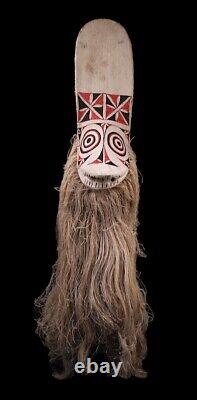 Masque baining, big baining mask, oceanic art, papua new guinea