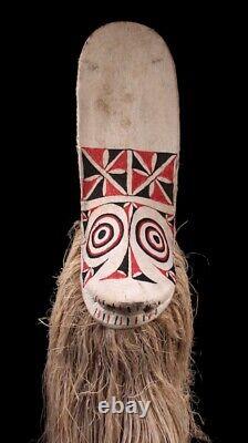 Masque baining, big baining mask, oceanic art, papua new guinea