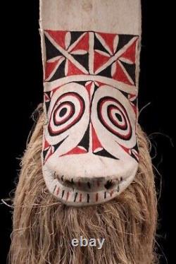 Masque baining, big baining mask, oceanic art, papua new guinea