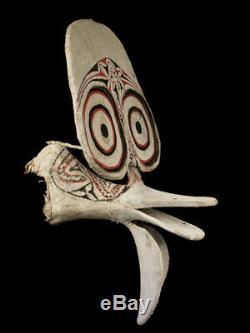 Masque baining, big baining mask, oceanic tribal art, papua new guinea