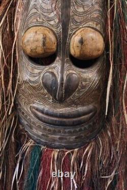 Masque d'ancêtre, ancestor mask, papua new guinea, dancing mask, oceanic art