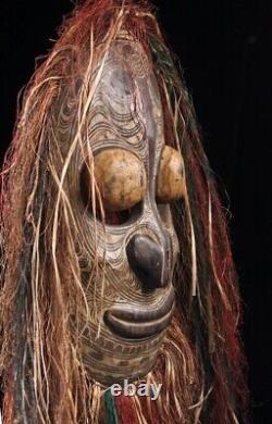 Masque d'ancêtre, ancestor mask, papua new guinea, dancing mask, oceanic art