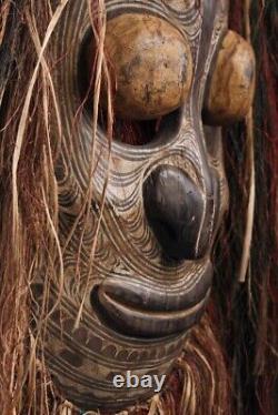 Masque d'ancêtre, ancestor mask, papua new guinea, dancing mask, oceanic art