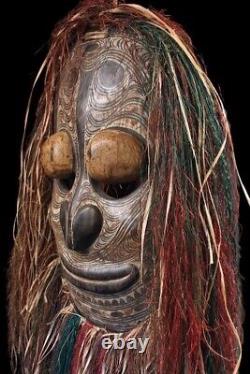 Masque d'ancêtre, ancestor mask, papua new guinea, dancing mask, oceanic art