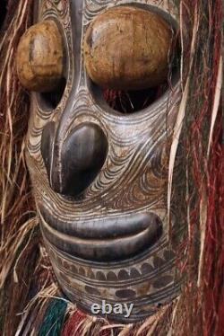 Masque d'ancêtre, ancestor mask, papua new guinea, dancing mask, oceanic art