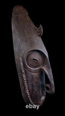 Masque d'ancêtre, ancestor mask, tribal art, oceanic art, Papua New Guinea 83 cm