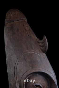Masque d'ancêtre, ancestor mask, tribal art, oceanic art, Papua New Guinea 83 cm
