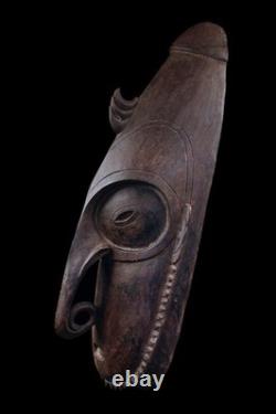 Masque d'ancêtre, ancestor mask, tribal art, oceanic art, Papua New Guinea 83 cm