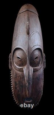 Masque d'ancêtre, ancestor mask, tribal art, oceanic art, Papua New Guinea 83 cm