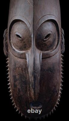Masque d'ancêtre, ancestor mask, tribal art, oceanic art, Papua New Guinea 83 cm