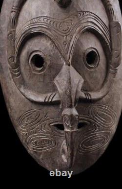 Masque d'ancêtre, spirit mask, sepik, oceanic art, tribal art, papua new guinea