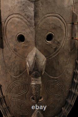 Masque d'ancêtre, spirit mask, sepik, oceanic tribal art, papua new guinea