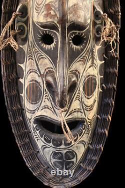 Masque d'esprit Iatmul, spirit iatmul mask, sepik, papua new guinea