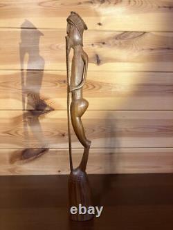 Massim Trobriand Islands Papua New Guinea Carved Wooden Figure