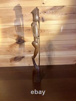 Massim Trobriand Islands Papua New Guinea Carved Wooden Figure